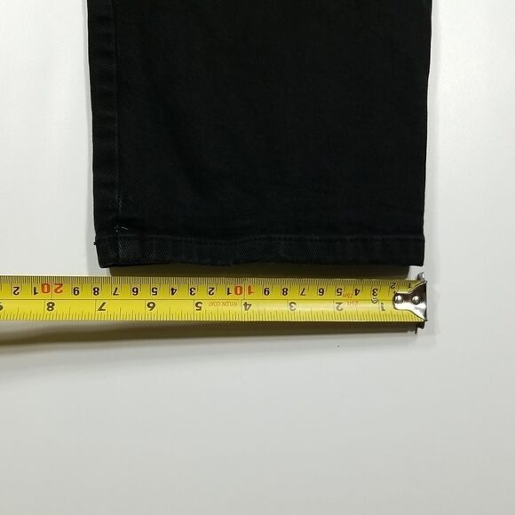 Sonoma Jeans Women's Size 16 Average Life and Style Black Denim Straight Leg - Picture 7 of 9